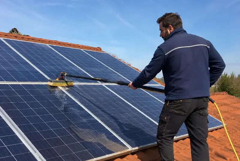 Nettoyage et entretien de panneaux solaires à Boujan-sur-Libron